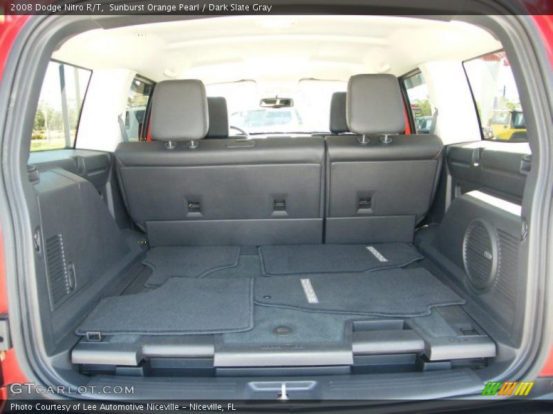 Sunburst Orange Pearl / Dark Slate Gray 2008 Dodge Nitro R/T
