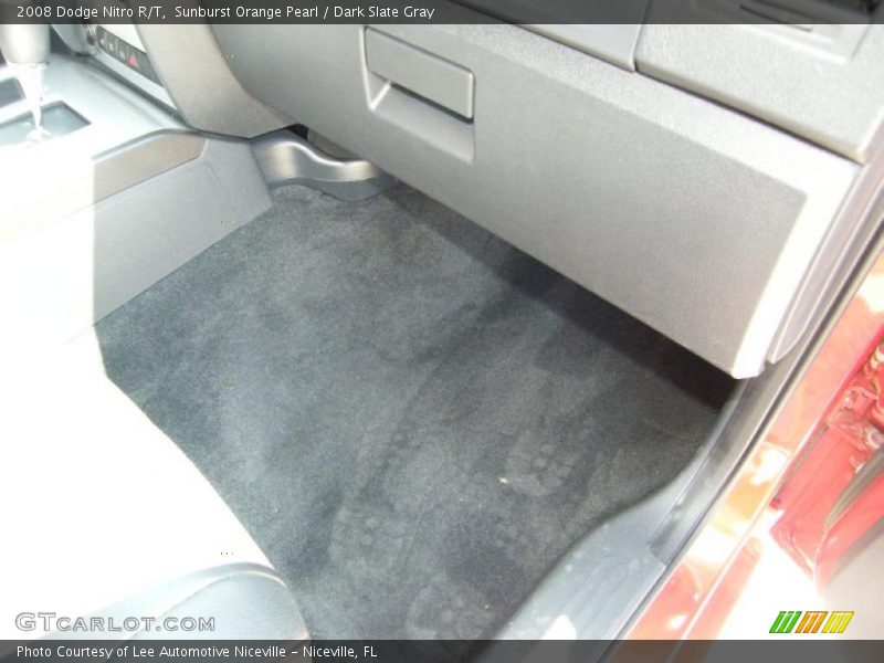 Sunburst Orange Pearl / Dark Slate Gray 2008 Dodge Nitro R/T
