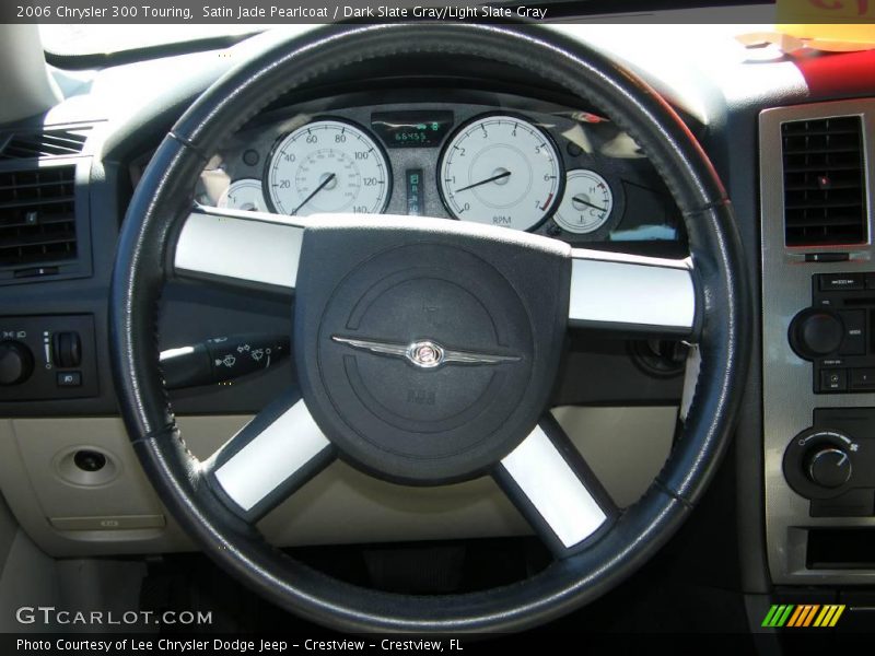 Satin Jade Pearlcoat / Dark Slate Gray/Light Slate Gray 2006 Chrysler 300 Touring