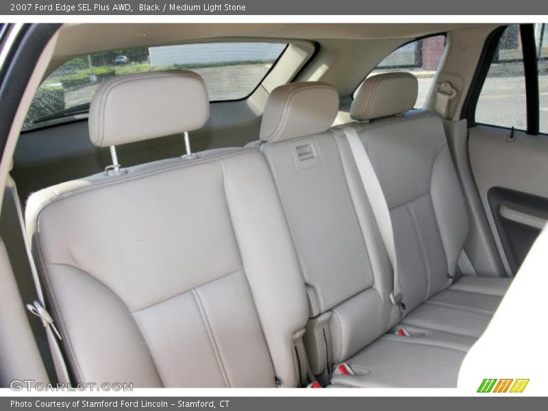Black / Medium Light Stone 2007 Ford Edge SEL Plus AWD