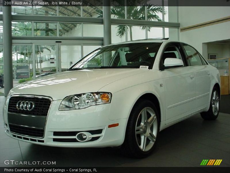 Ibis White / Ebony 2007 Audi A4 2.0T Sedan