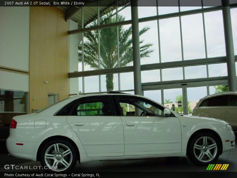 Ibis White / Ebony 2007 Audi A4 2.0T Sedan