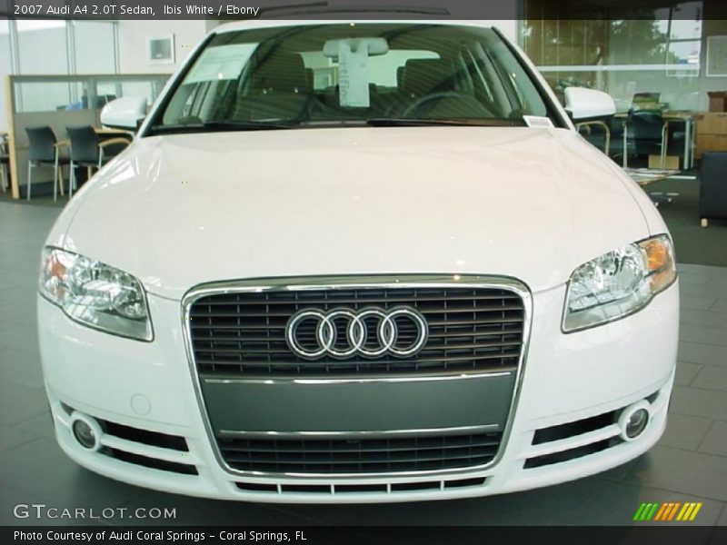 Ibis White / Ebony 2007 Audi A4 2.0T Sedan