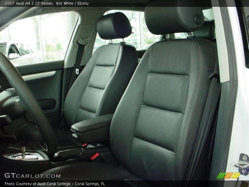Ibis White / Ebony 2007 Audi A4 2.0T Sedan
