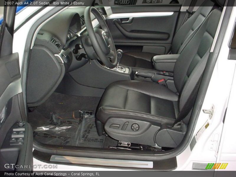 Ibis White / Ebony 2007 Audi A4 2.0T Sedan