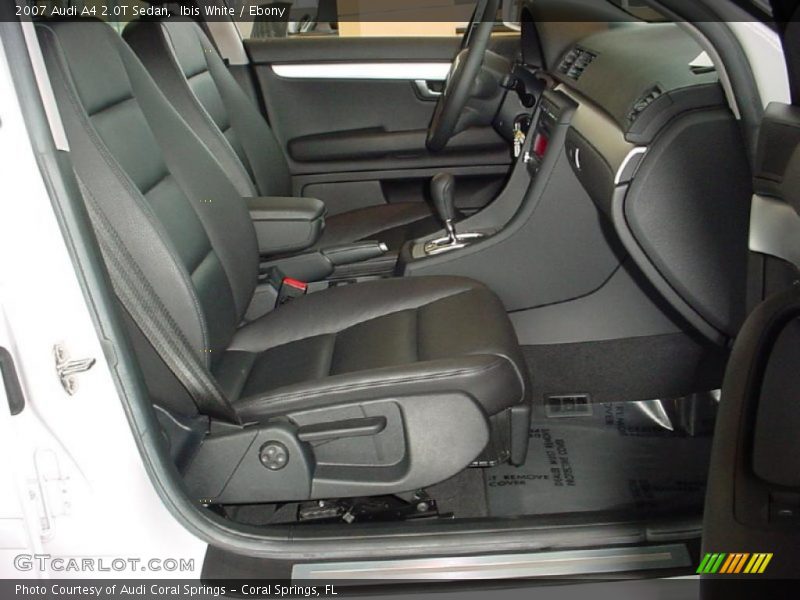 Ibis White / Ebony 2007 Audi A4 2.0T Sedan