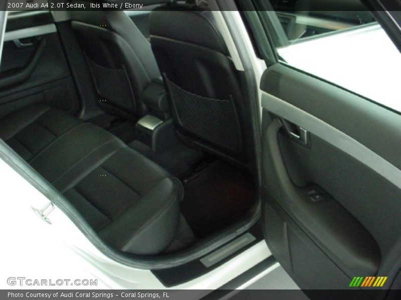Ibis White / Ebony 2007 Audi A4 2.0T Sedan