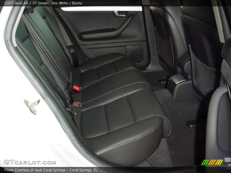 Ibis White / Ebony 2007 Audi A4 2.0T Sedan