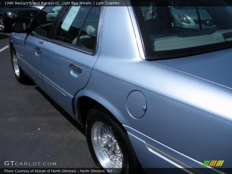 Light Blue Metallic / Light Graphite 1998 Mercury Grand Marquis LS