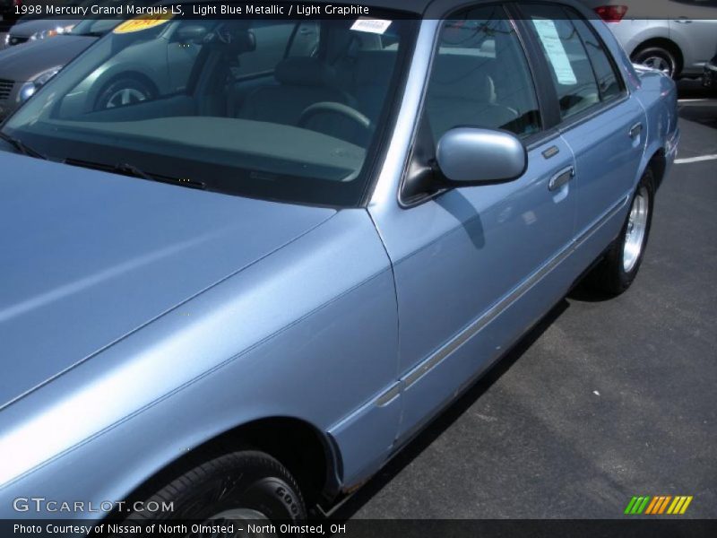 Light Blue Metallic / Light Graphite 1998 Mercury Grand Marquis LS