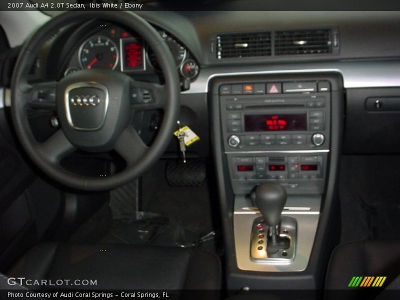 Ibis White / Ebony 2007 Audi A4 2.0T Sedan