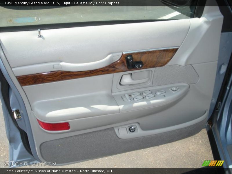 Light Blue Metallic / Light Graphite 1998 Mercury Grand Marquis LS