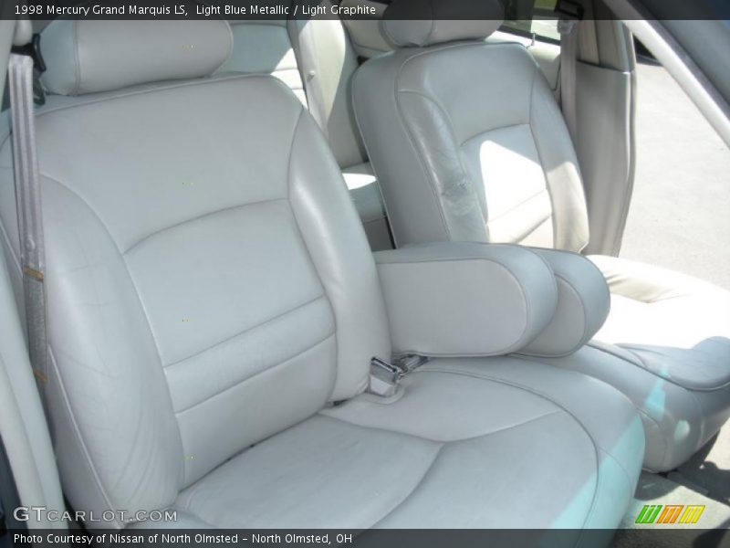 Light Blue Metallic / Light Graphite 1998 Mercury Grand Marquis LS