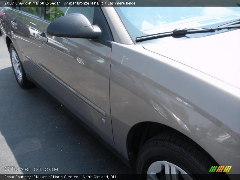 Amber Bronze Metallic / Cashmere Beige 2007 Chevrolet Malibu LS Sedan
