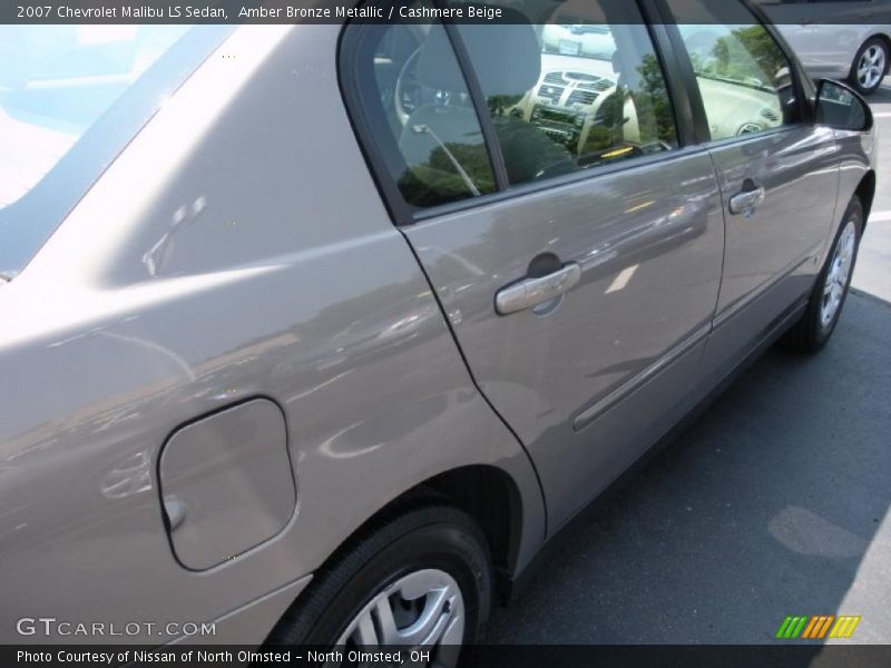 Amber Bronze Metallic / Cashmere Beige 2007 Chevrolet Malibu LS Sedan