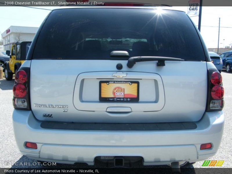 Silverstone Metallic / Ebony 2008 Chevrolet TrailBlazer LT