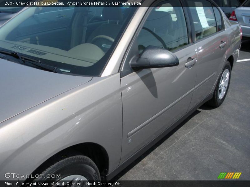 Amber Bronze Metallic / Cashmere Beige 2007 Chevrolet Malibu LS Sedan