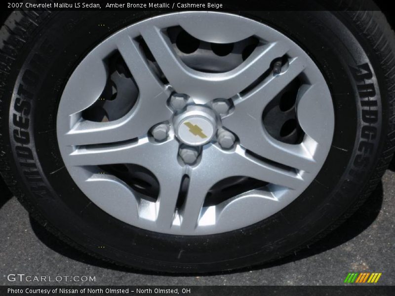 Amber Bronze Metallic / Cashmere Beige 2007 Chevrolet Malibu LS Sedan