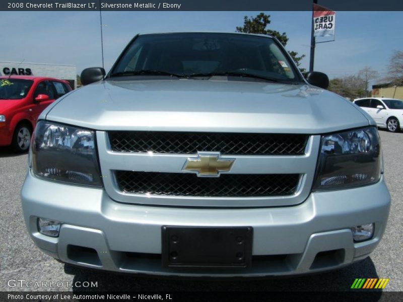 Silverstone Metallic / Ebony 2008 Chevrolet TrailBlazer LT