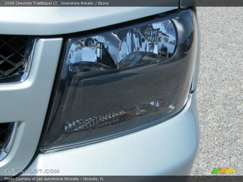 Silverstone Metallic / Ebony 2008 Chevrolet TrailBlazer LT