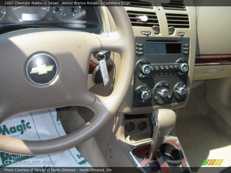 Amber Bronze Metallic / Cashmere Beige 2007 Chevrolet Malibu LS Sedan