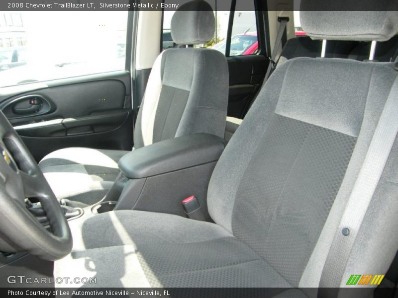 Silverstone Metallic / Ebony 2008 Chevrolet TrailBlazer LT