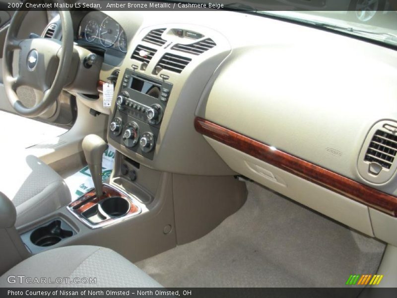 Amber Bronze Metallic / Cashmere Beige 2007 Chevrolet Malibu LS Sedan