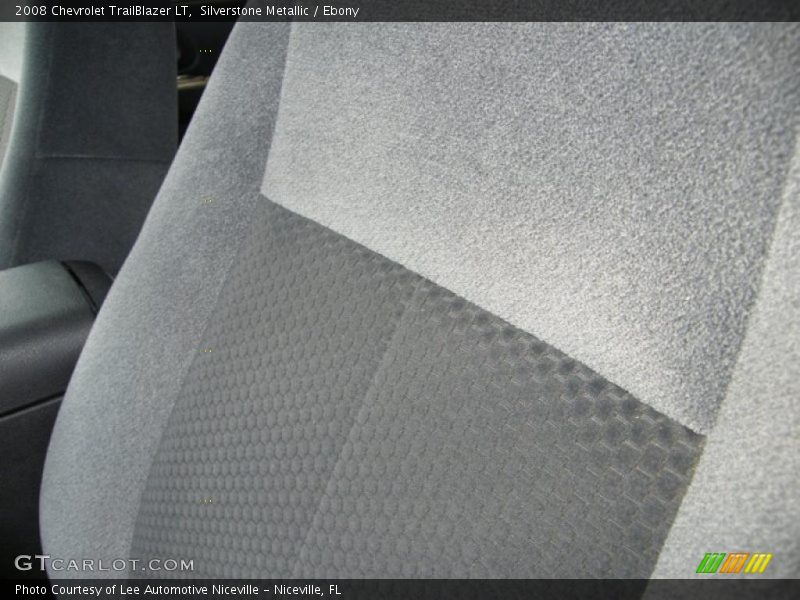 Silverstone Metallic / Ebony 2008 Chevrolet TrailBlazer LT