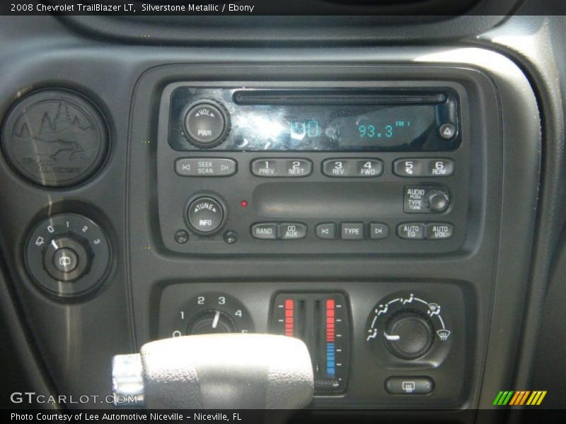 Silverstone Metallic / Ebony 2008 Chevrolet TrailBlazer LT