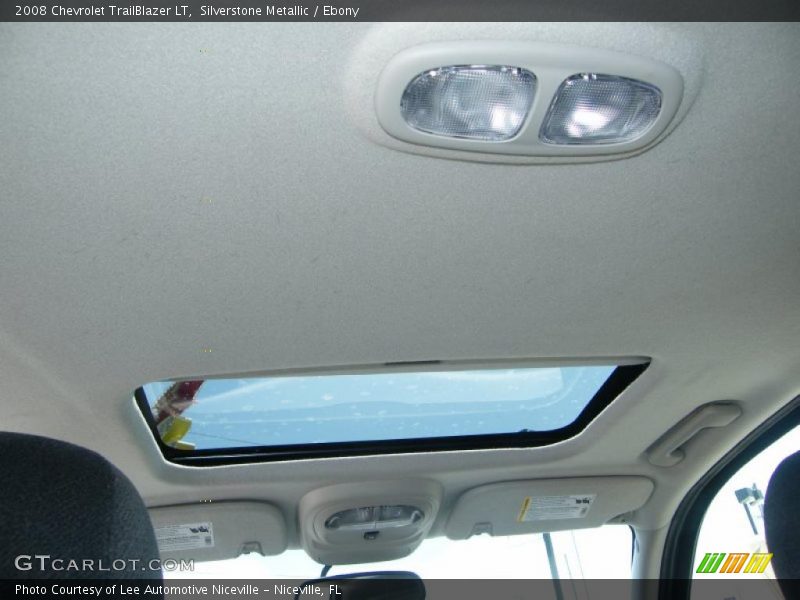 Silverstone Metallic / Ebony 2008 Chevrolet TrailBlazer LT