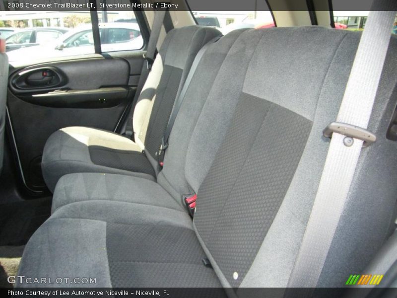 Silverstone Metallic / Ebony 2008 Chevrolet TrailBlazer LT
