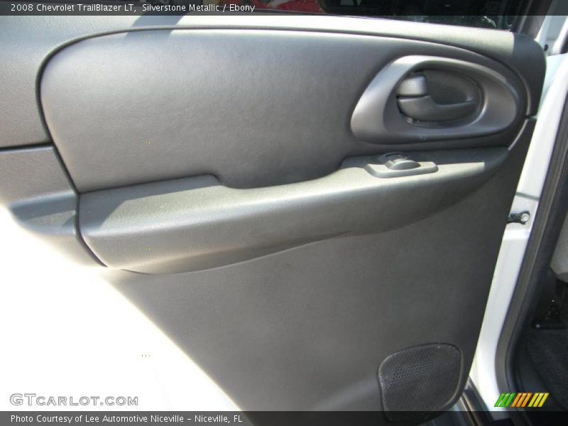 Silverstone Metallic / Ebony 2008 Chevrolet TrailBlazer LT