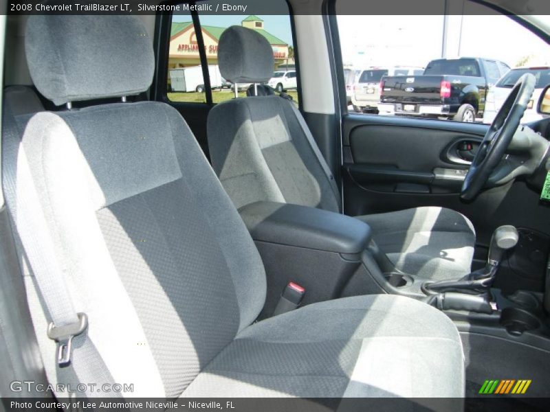 Silverstone Metallic / Ebony 2008 Chevrolet TrailBlazer LT
