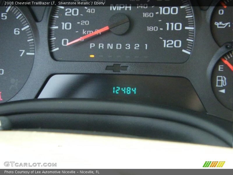 Silverstone Metallic / Ebony 2008 Chevrolet TrailBlazer LT