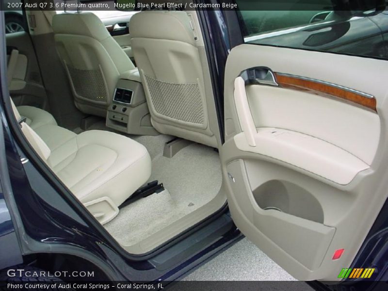 Mugello Blue Pearl Effect / Cardamom Beige 2007 Audi Q7 3.6 Premium quattro