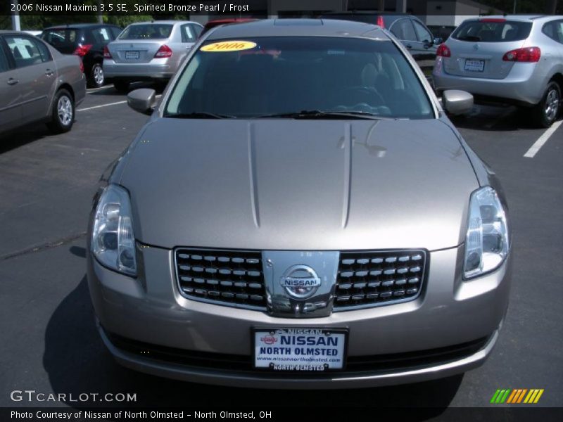 Spirited Bronze Pearl / Frost 2006 Nissan Maxima 3.5 SE
