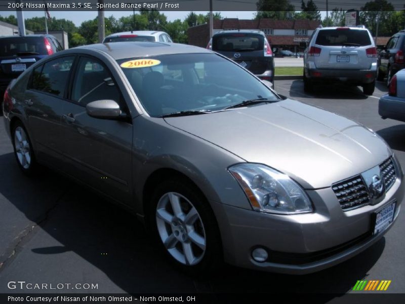 Spirited Bronze Pearl / Frost 2006 Nissan Maxima 3.5 SE