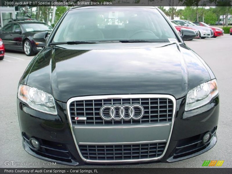 Brilliant Black / Black 2008 Audi A4 2.0T Special Edition Sedan