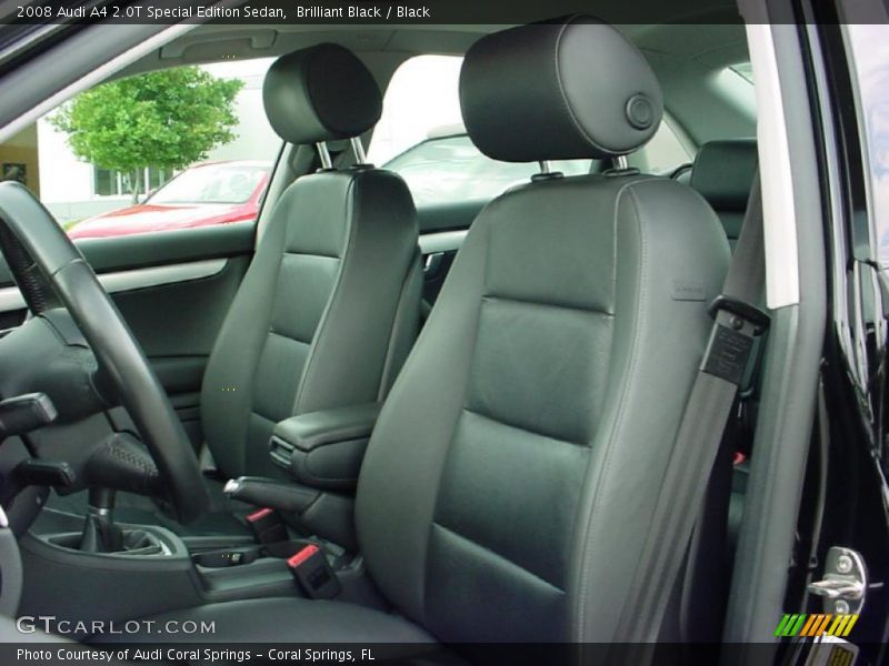 Brilliant Black / Black 2008 Audi A4 2.0T Special Edition Sedan