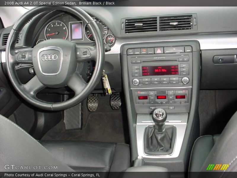 Brilliant Black / Black 2008 Audi A4 2.0T Special Edition Sedan
