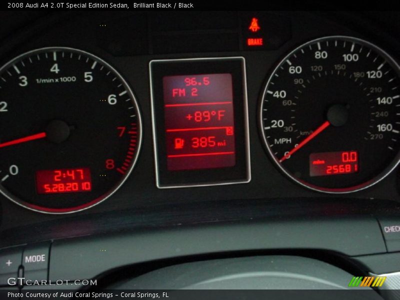 Brilliant Black / Black 2008 Audi A4 2.0T Special Edition Sedan