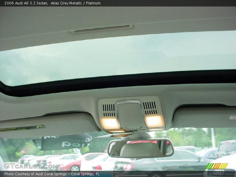 Atlas Grey Metallic / Platinum 2006 Audi A6 3.2 Sedan