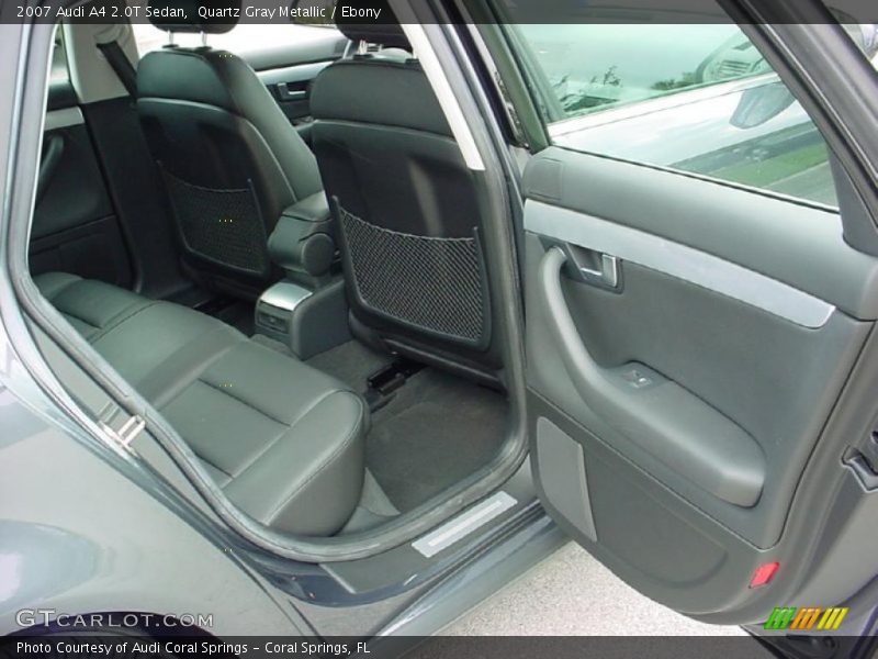 Quartz Gray Metallic / Ebony 2007 Audi A4 2.0T Sedan