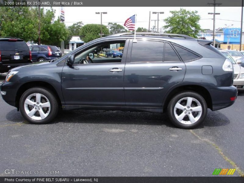 Flint Mica / Black 2008 Lexus RX 350 AWD