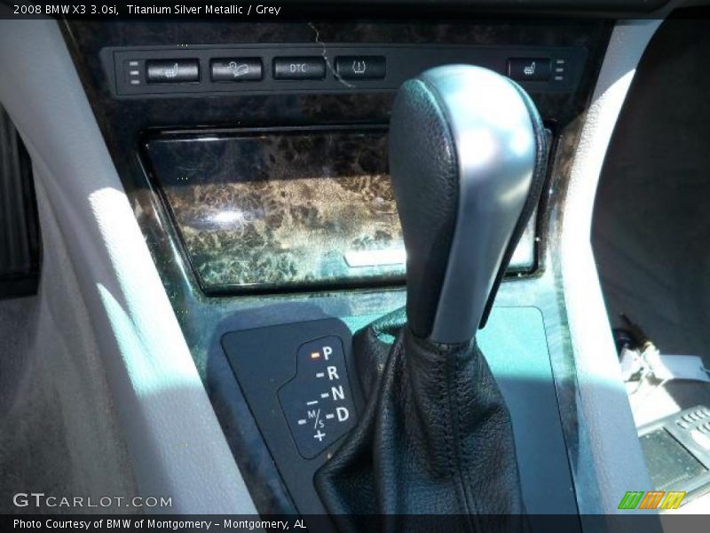 Titanium Silver Metallic / Grey 2008 BMW X3 3.0si