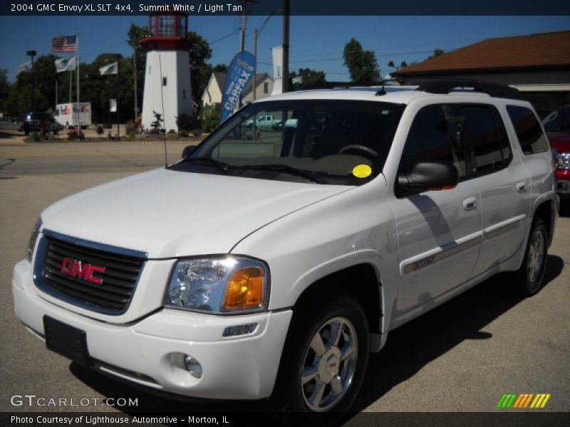 Summit White / Light Tan 2004 GMC Envoy XL SLT 4x4