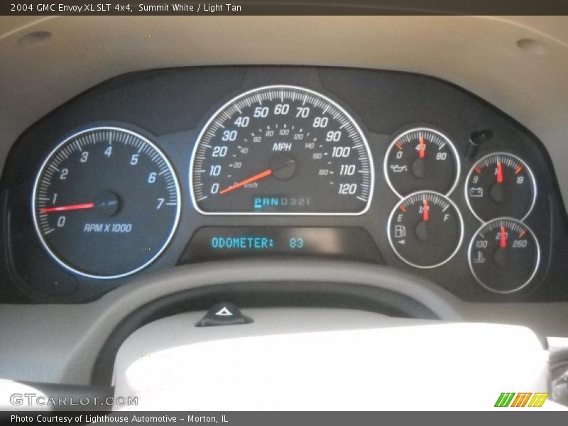 Summit White / Light Tan 2004 GMC Envoy XL SLT 4x4