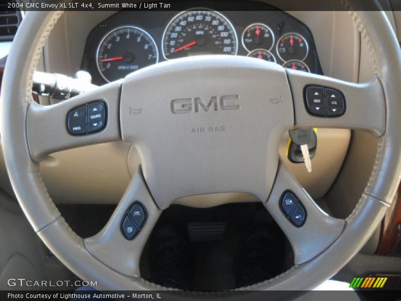 Summit White / Light Tan 2004 GMC Envoy XL SLT 4x4