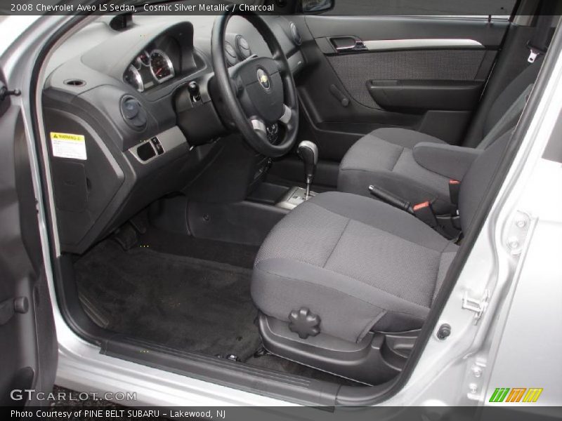 Cosmic Silver Metallic / Charcoal 2008 Chevrolet Aveo LS Sedan