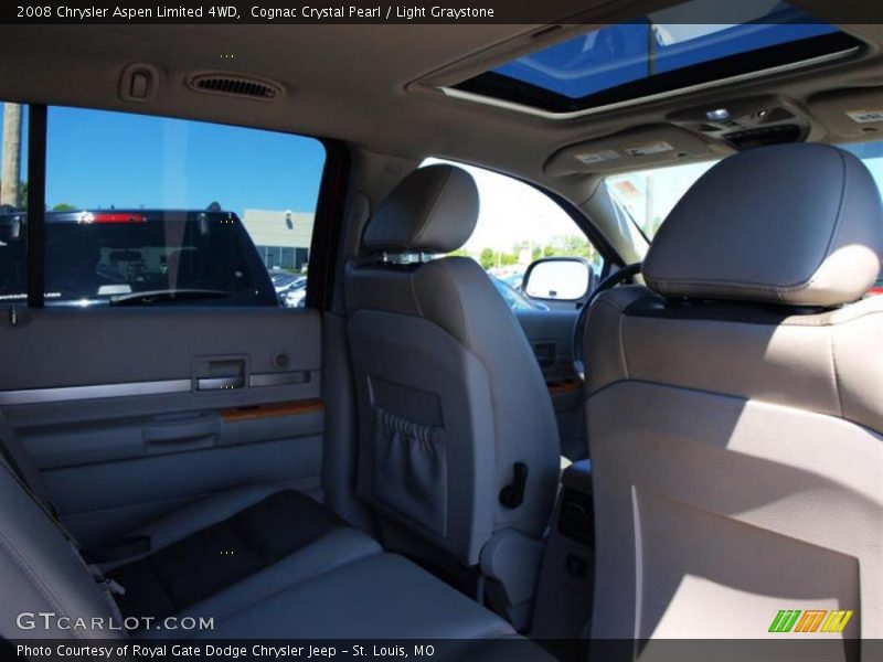Cognac Crystal Pearl / Light Graystone 2008 Chrysler Aspen Limited 4WD